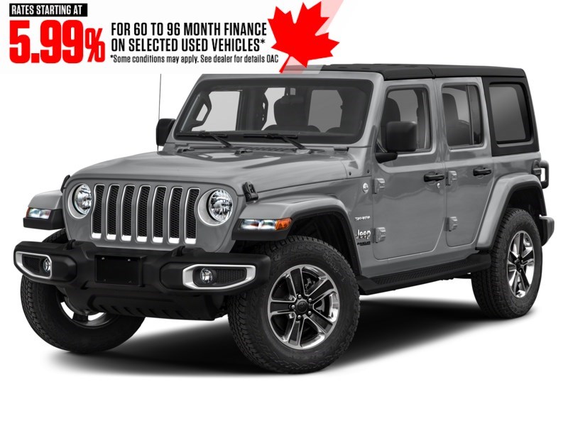 2020 Jeep Wrangler Unlimited Sahara 4x4 Billet Silver Metallic  Shot 39