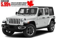 2020 Jeep Wrangler Unlimited Sahara 4x4 Bright White  Shot 45