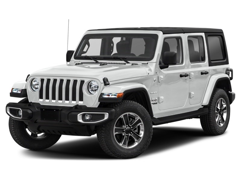 2021 Jeep Wrangler Unlimited Unlimited Sahara 4x4 Bright White  Shot 4