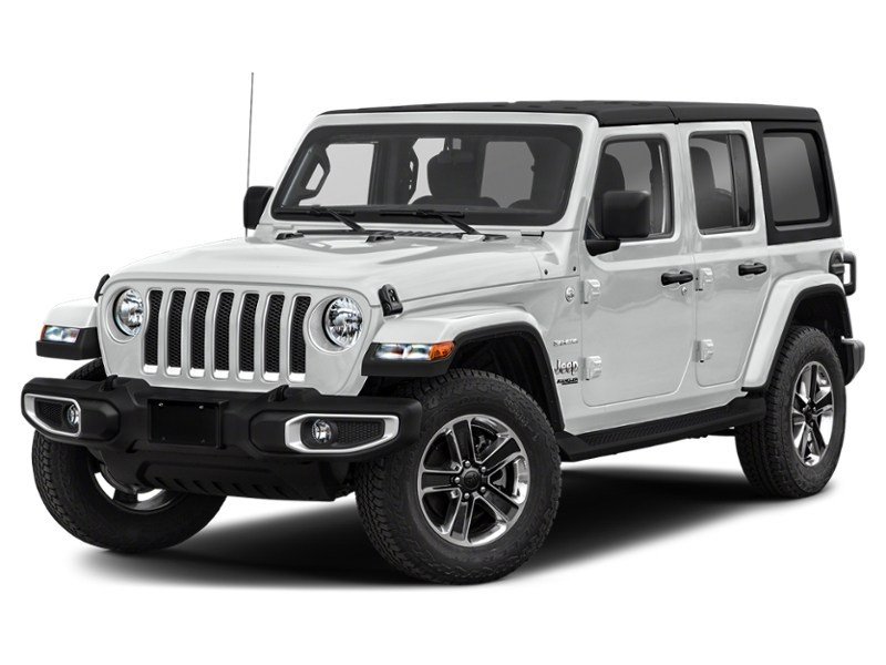 2018 Jeep Wrangler Unlimited Sahara 4x4 Bright White  Shot 1