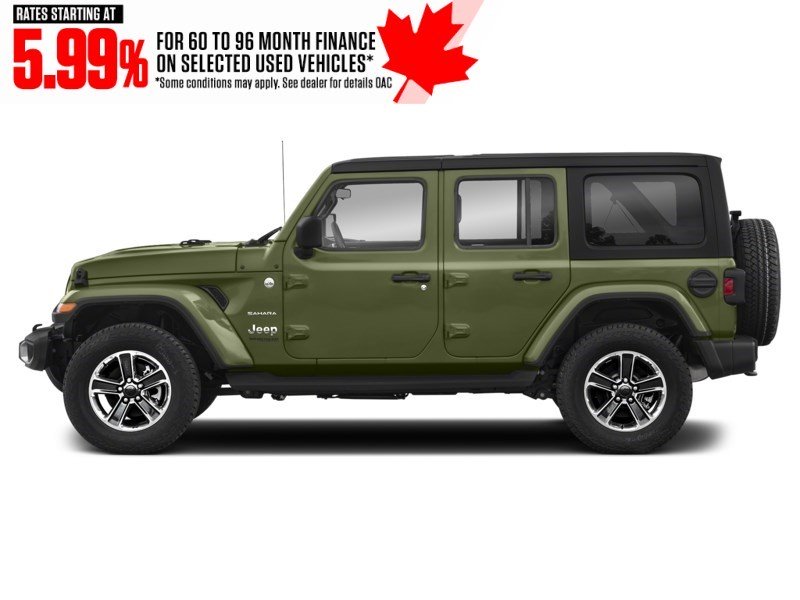 2021 Jeep Wrangler Unlimited Unlimited Altitude 4x4 Sarge Green  Shot 5