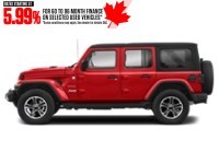 2022 Jeep Wrangler Unlimited Unlimited Sahara Altitude 4x4 Firecracker Red  Shot 3