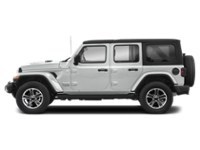 2018 Jeep Wrangler Unlimited Sahara 4x4 Bright White  Shot 3