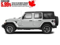 2020 Jeep Wrangler Unlimited Sahara 4x4 Bright White  Shot 47
