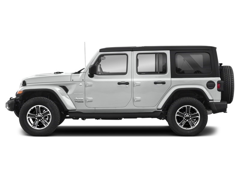 2021 Jeep Wrangler Unlimited Unlimited Sahara 4x4 Bright White  Shot 5
