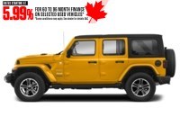 2020 Jeep Wrangler Unlimited Sahara 4x4 Hellayella  Shot 59