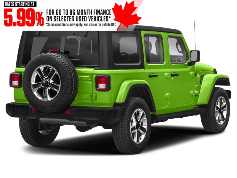 2020 Jeep Wrangler Unlimited Sahara 4x4 Mojito  Shot 16
