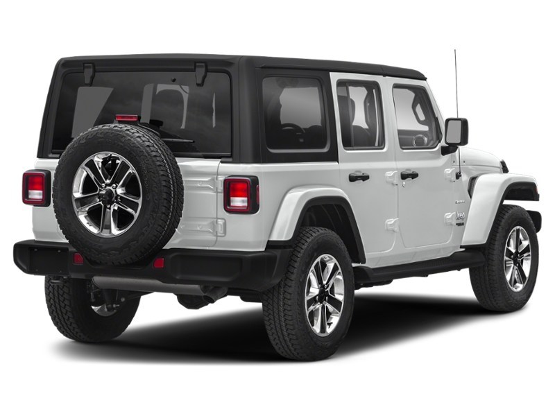 2018 Jeep Wrangler Unlimited Sahara 4x4 Bright White  Shot 2