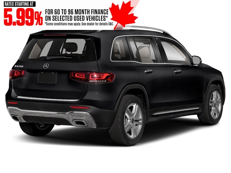 2022 Mercedes-Benz GLB 250 GLB 250 4MATIC SUV Cosmos Black Metallic  Shot 2
