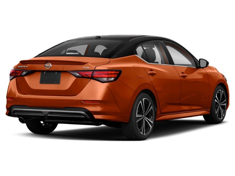 2020 Nissan Sentra SR CVT Monarch Orange Metallic/Super Black  Shot 26