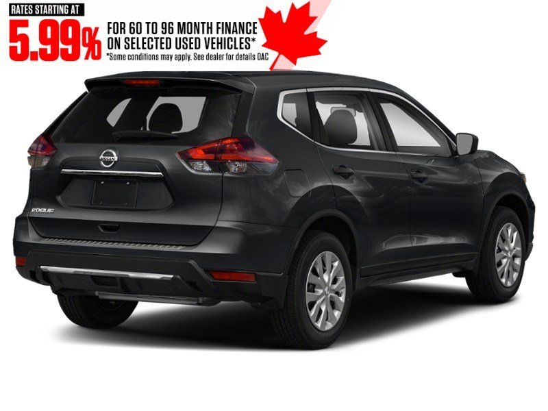 2020 Nissan Rogue AWD S Magnetic Black Metallic  Shot 2