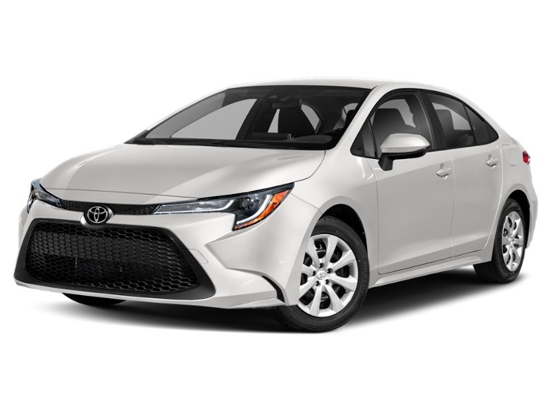 2021 Toyota Corolla LE CVT Super White  Shot 7