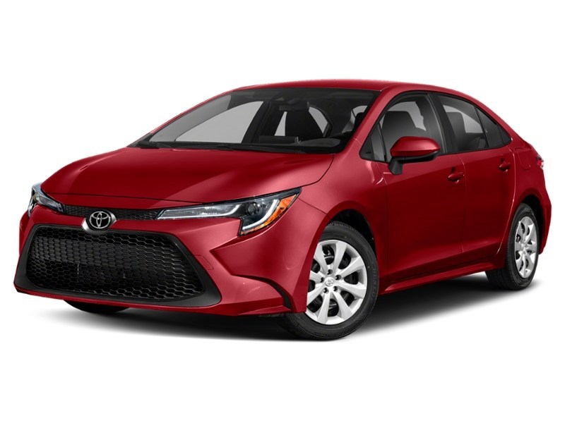 2021 Toyota Corolla LE CVT Barcelona Red Metallic  Shot 25