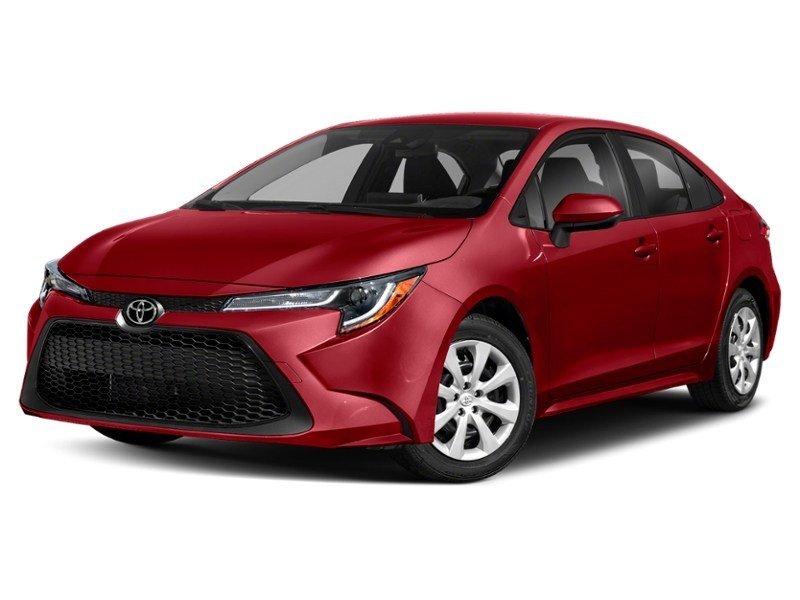2021 Toyota Corolla LE CVT Barcelona Red Metallic  Shot 25