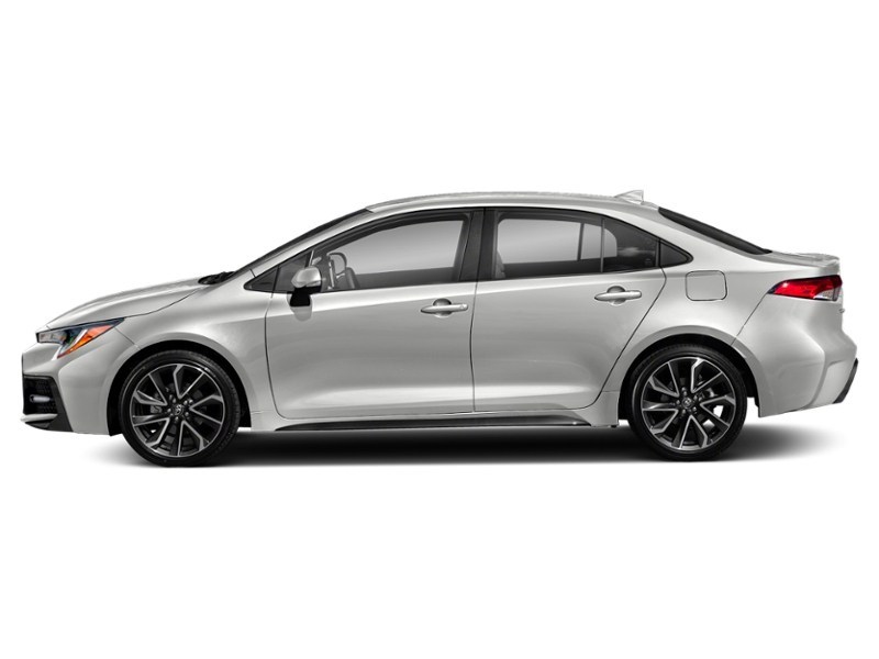 2021 Toyota Corolla SE CVT Classic Silver Metallic w/Black Roof  Shot 9