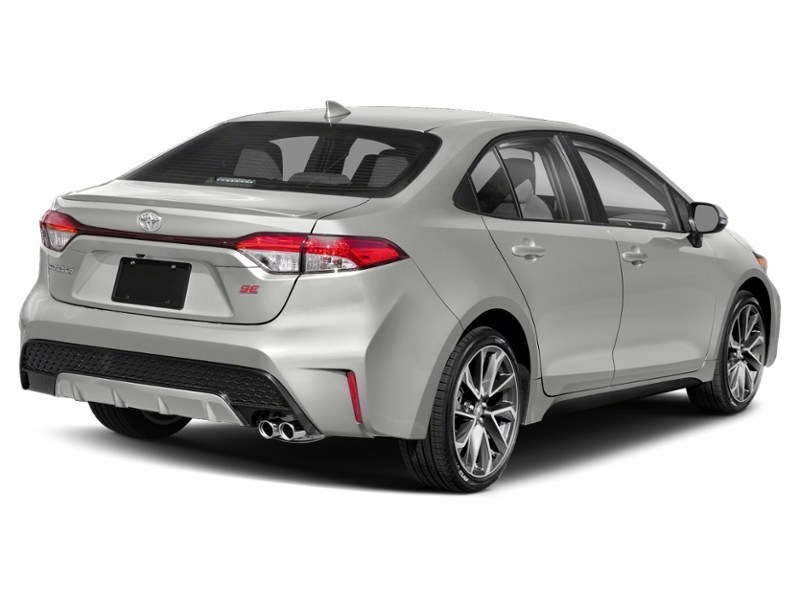 2021 Toyota Corolla SE CVT Classic Silver Metallic w/Black Roof  Shot 12