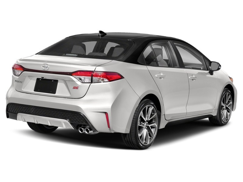 2021 Toyota Corolla SE CVT Super White w/Black Roof  Shot 18
