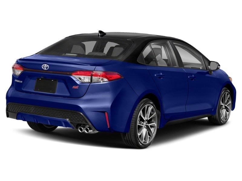 2021 Toyota Corolla SE CVT Blue Crush Metallic w/Black Roof  Shot 21