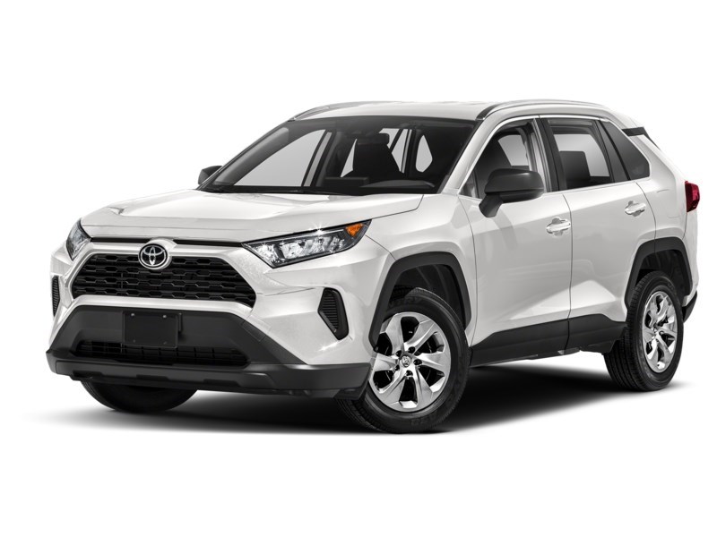 2019 Toyota RAV4 AWD LE Super White  Shot 4