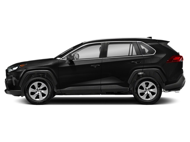 2021 Toyota RAV4 LE AWD Midnight Black Metallic  Shot 16
