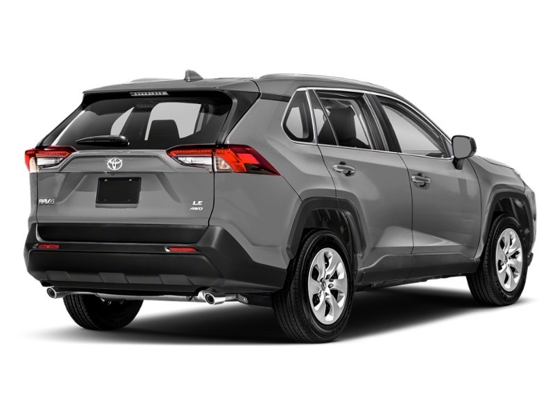 2021 Toyota RAV4 LE AWD Silver Sky Metallic  Shot 12