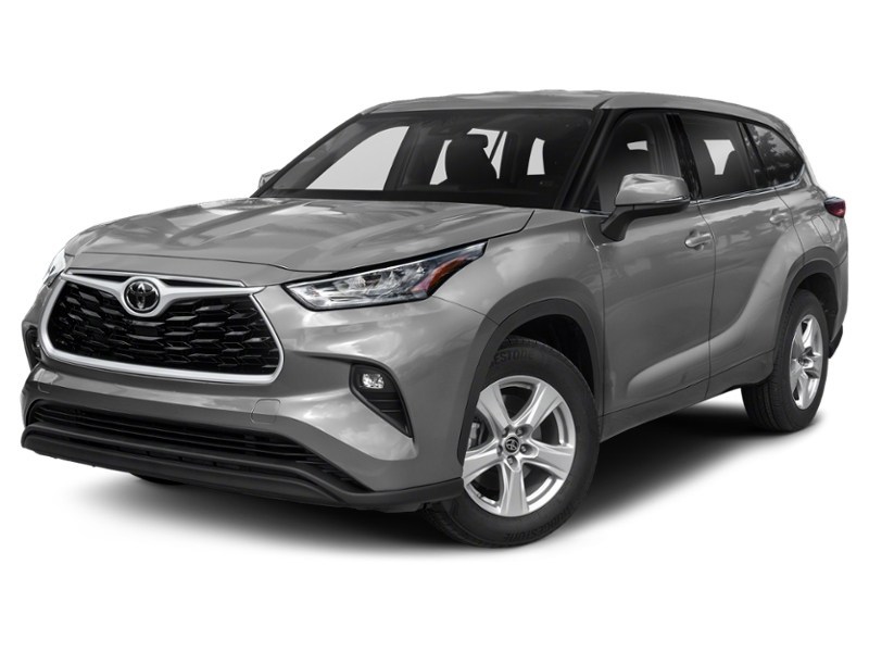 2020 Toyota Highlander LE AWD Celestial Silver Metallic  Shot 4