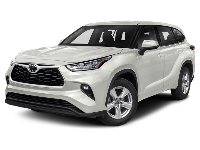 2020 Toyota Highlander LE AWD Blizzard Pearl  Shot 10