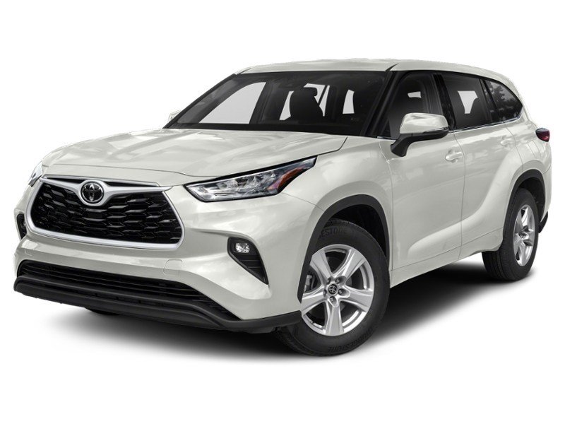 2020 Toyota Highlander LE AWD Blizzard Pearl  Shot 10