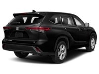 2022 Toyota Highlander LE AWD Midnight Black Metallic  Shot 7