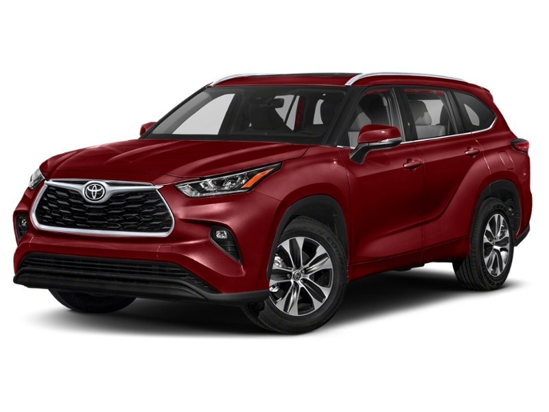 2021 Toyota Highlander XLE AWD Ruby Flare Pearl  Shot 20