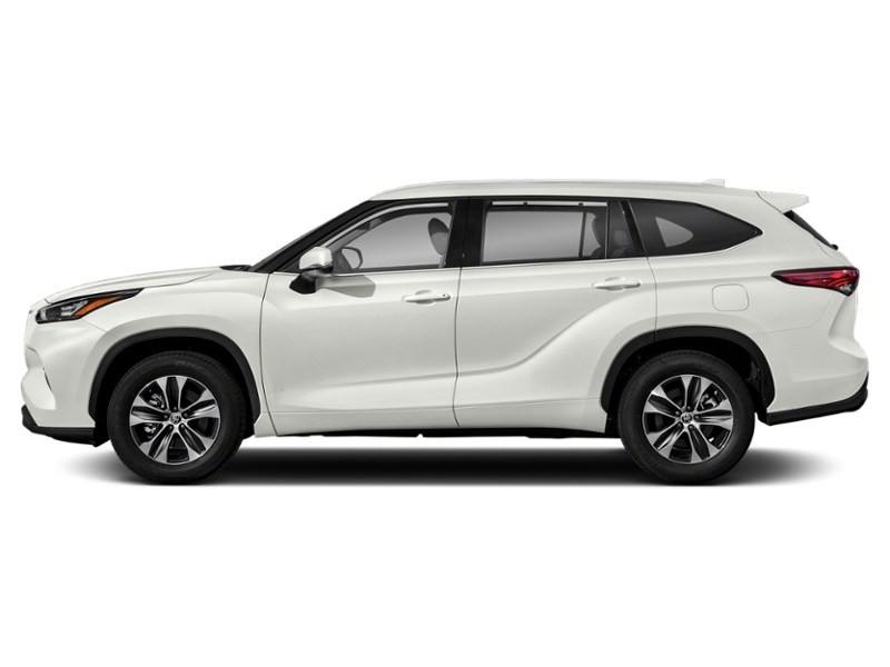 2021 Toyota Highlander XLE AWD Blizzard Pearl  Shot 3