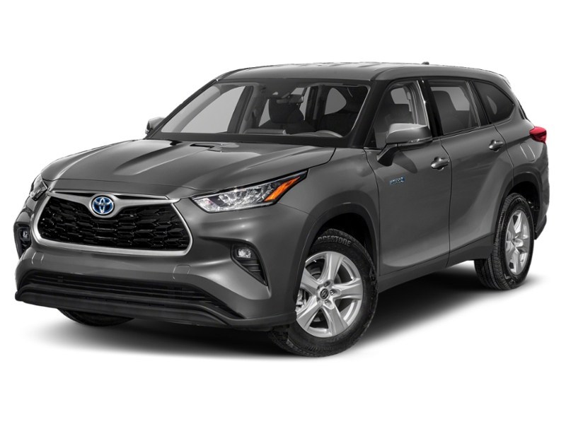 2022 Toyota Highlander Hybrid Hybrid LE AWD Magnetic Grey Metallic  Shot 7