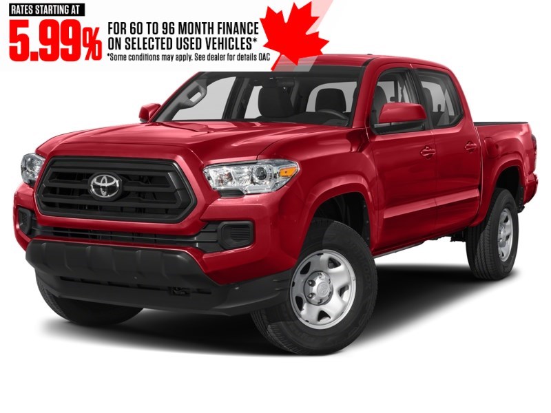 2020 Toyota Tacoma 4x4 Double Cab Auto Barcelona Red Metallic  Shot 21