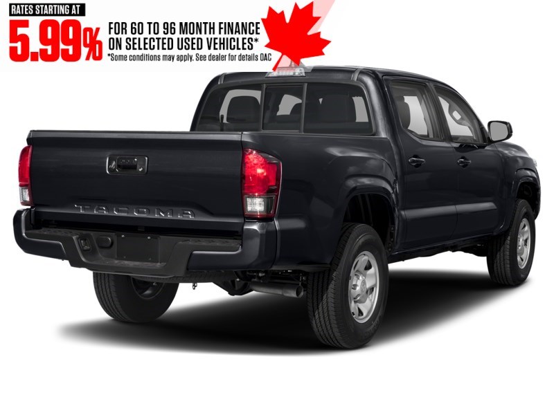 2020 Toyota Tacoma 4x4 Double Cab Auto Midnight Black Metallic  Shot 16