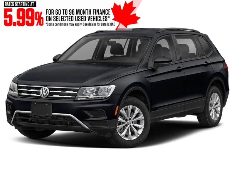 2021 Volkswagen Tiguan Trendline 4MOTION Deep Black Pearl  Shot 1