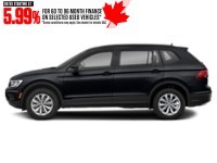 2021 Volkswagen Tiguan Trendline 4MOTION Deep Black Pearl  Shot 3