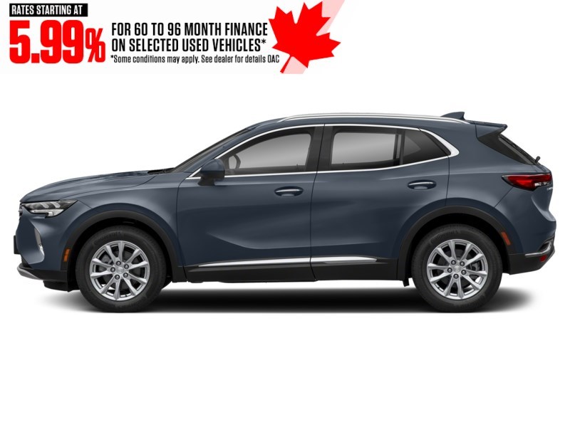2021 Buick Envision AWD 4dr Essence Dark Moon Blue Metallic  Shot 4