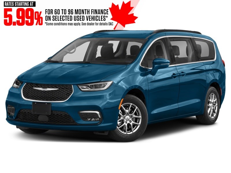 2022 Chrysler Pacifica Touring L AWD Fathom Blue Pearl  Shot 6