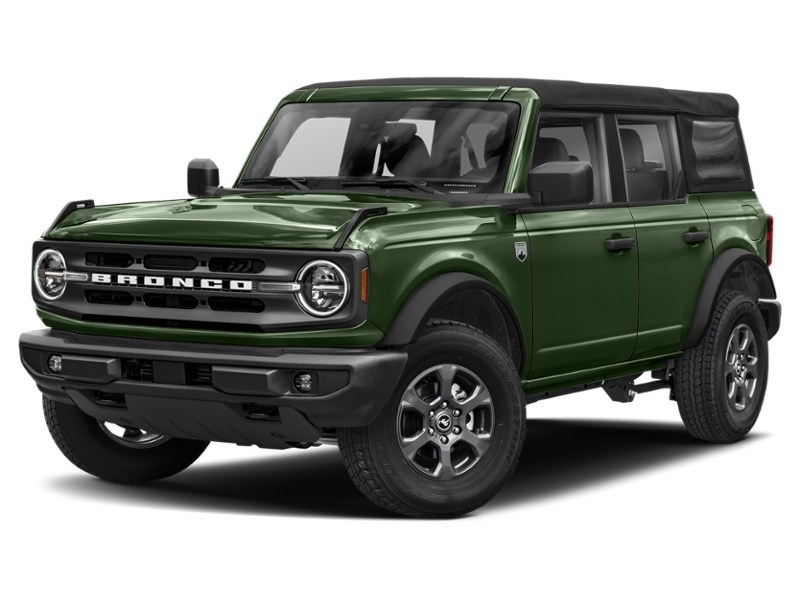 2022 Ford Bronco Big Bend 4 Door 4x4 Eruption Green Metallic  Shot 4