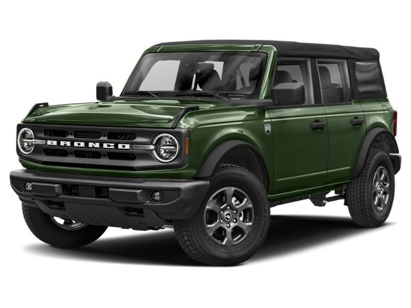 2022 Ford Bronco Big Bend 4 Door 4x4 Eruption Green Metallic  Shot 4