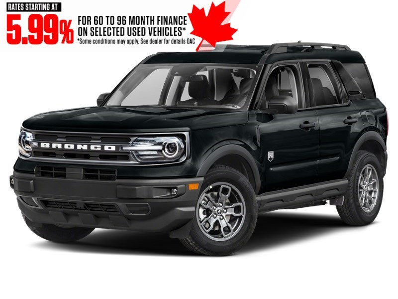 2024 Ford Bronco Sport Big Bend 4x4 Shadow Black  Shot 1