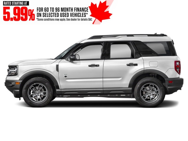 2024 Ford Bronco Sport Big Bend 4x4 Oxford White  Shot 3