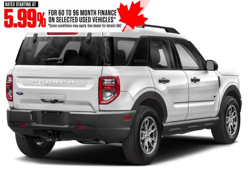 2024 Ford Bronco Sport Big Bend 4x4 Oxford White  Shot 2
