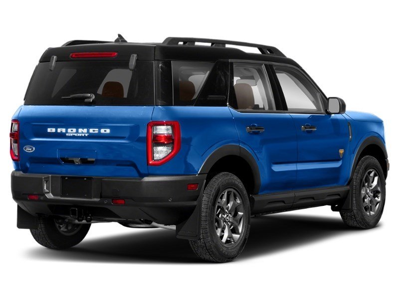 2022 Ford Bronco Sport Badlands 4x4 Velocity Blue Metallic  Shot 2