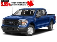 2022 Ford F-150 XL 4WD SuperCrew 5.5' Box Atlas Blue Metallic  Shot 23