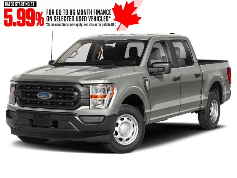 2022 Ford F-150 XL 4WD SuperCrew 5.5' Box Iconic Silver Metallic  Shot 45