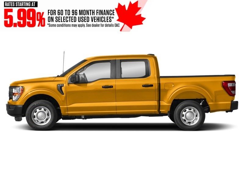 2022 Ford F-150 XL 4WD SuperCrew 5.5' Box School Bus Yellow  Shot 16