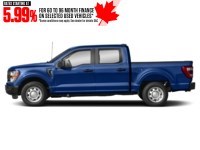 2022 Ford F-150 XL 4WD SuperCrew 5.5' Box Atlas Blue Metallic  Shot 24
