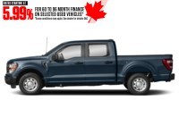 2022 Ford F-150 XL 4WD SuperCrew 5.5' Box Antimatter Blue Metallic  Shot 41