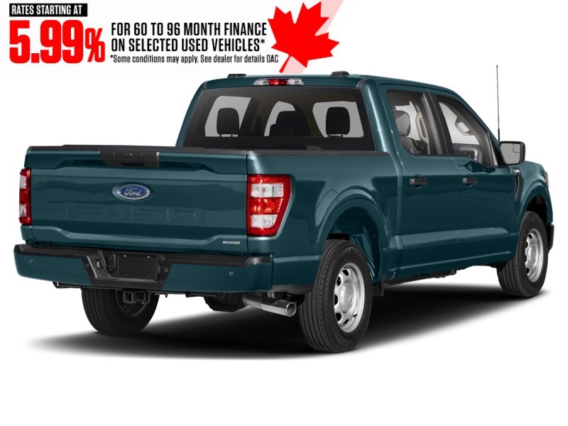 2022 Ford F-150 XL 4WD SuperCrew 5.5' Box Green  Shot 38